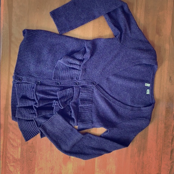 Anthropologie Sweaters - Anthropologie purple sweater by Moth